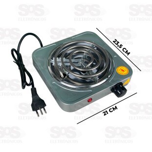 Fogareiro Elétrico 1 boca 1000W/127V Hai Brasil