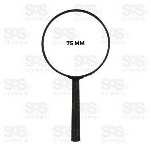 Lupa Profissional 75MM Top Útil TOP2059