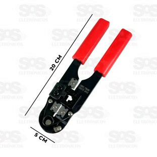 Alicate De Crimpar Cabo De Rede RJ45 GoldenCabo GC-210C