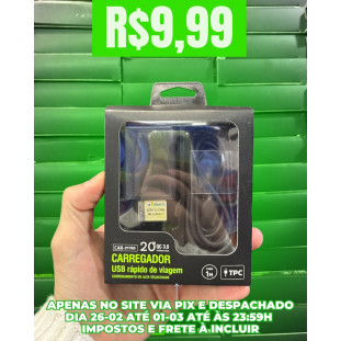Carregador 20W Com Cabo Type C Inova CAR-2176D