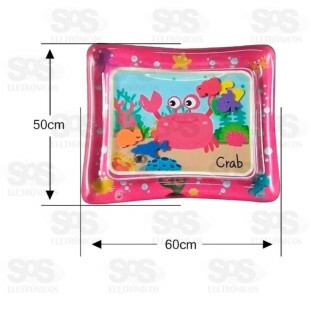 Tapete 3D Inflável Mágico Aquático 60x50 cm Toy King TK-AB2180