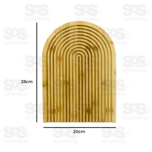 Bandeja de Bambu 28X20CM Top Útil TOP2260