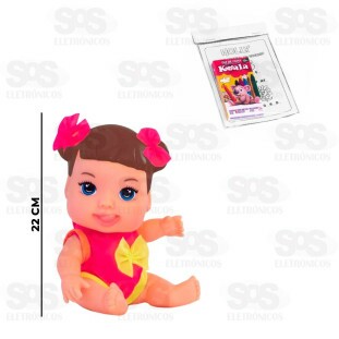 Boneca Holly Escolinha em Vinil Anjo 2338