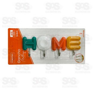 Ganchos Multiuso de Plástico Home Caerus CRS-2340