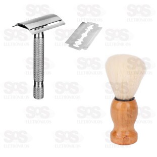 Kit Para Barbear 3 Peças Caerus CRS-2373