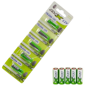Bateria 12V 23A Cartela Com 5 Unidades Flex