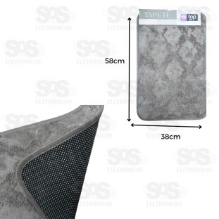 Tapete Macio 38x58CM Cores Variadas TOP 2469