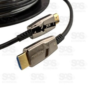 Cabo HDMI 2.1 30mts 8K (Fibra Óptica) Tomate MHD-8430