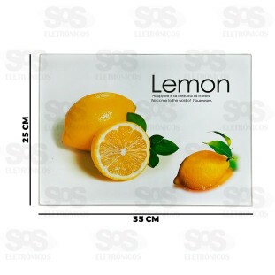 Tábua De Corte Vidro Temperado 25x35CM Caerus CRS-2588