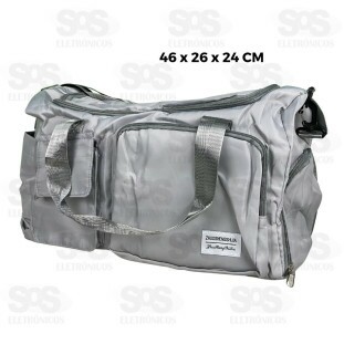 Bolsa De Para Academia Grande 6 Bolsos Poliéster AL-C-2602