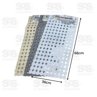 Tapete Antiderrapante Para Banheiro Cores Variadas TOP2627