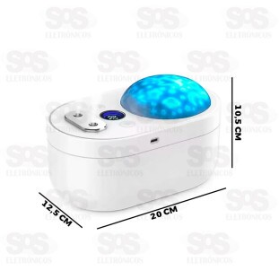 Umidificador De Ar Saída Dupla Com Projetor 1000ML Altomex AL-2793