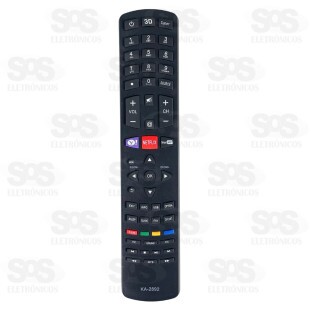 Controle Remoto TV Philco Smart Netflix/Yahoo Kapbom KA-2892