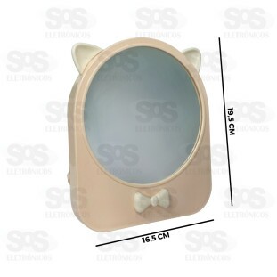 Espelho Redondo Para Maquiagem Altomex AL-2733