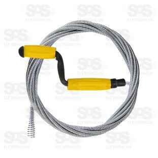 Desentupidor de Tubulação Fio de Aço 3 Metros BT-443