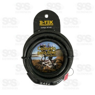 Cadeado Bicicleta Com Segredo BT-441