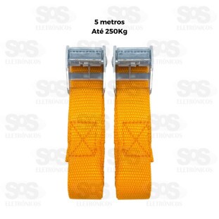 Kit 2 Cintas Para Amarração 5 Metros BT-383