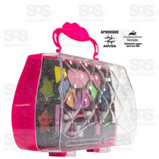Kit Maquiagem Infantil Brink Model MK06