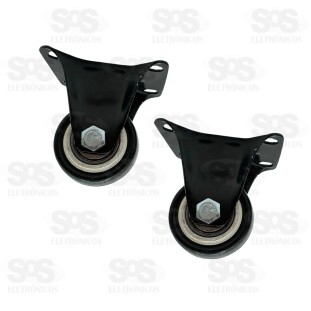 Rodízio Fixo 2 Peças Luatek LWJ-PC1913