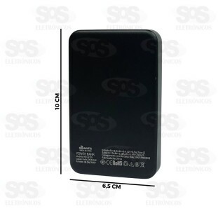 Carga Extra 10000mAh Por Indução Inova MD-12735