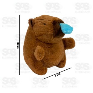 Chaveiro Capivara Pelúcia Modelos Variados