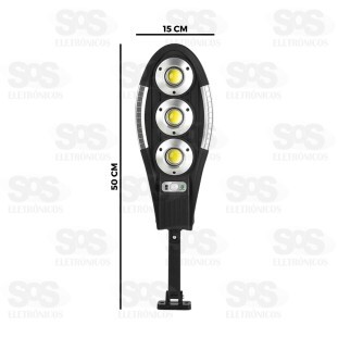 Luminária Solar LED Com Sensor Inova KV-455