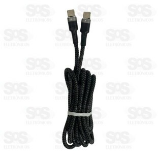 Cabo De Dados Rápido Type C 66W 2 Metros Inova Prime CBO-20019