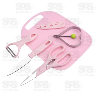 Kit Utensílios de Cozinha 5 Peças Inova Prime KV-709