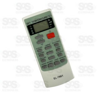 Controle Remoto Para Ar Condicionado Eletromex EL-7861
