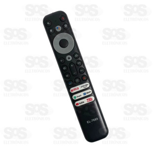 Controle Remoto TCL Smart TV Eletromex EL-7689