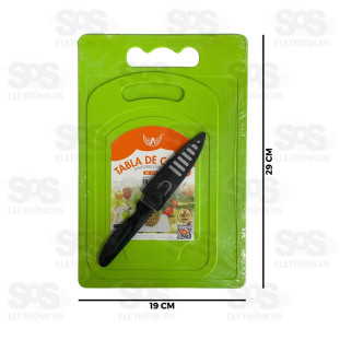 Kit 2 Tábuas de Corte Com Faca Altomex AL-3252