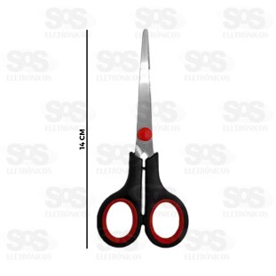 Tesoura Multiuso Aço Inox 14CM Hai Brasil TS04