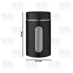 Pote de Vidro Porta Tempero Top Útil TOP2113