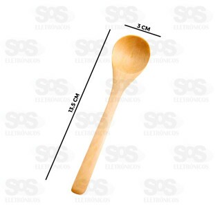 Colher De Bambu 3 Peças Top Útil TOP2171