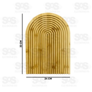 Bandeja de Bambu 33X24CM Top Útil TOP2259