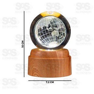 Luminária LED Globo 3D Top Útil TOP2199/TOP2200/TOP2201