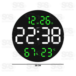 Relógio Digital LED Kapbom KA-7036