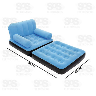 Sofá Cama Inflável Tomate MC-49