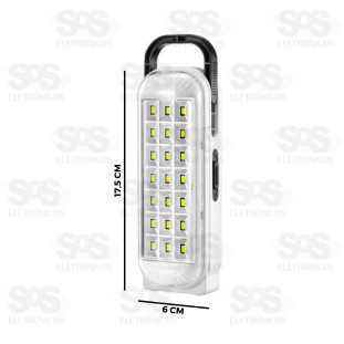 Luminária de Emergência 21 LEDS Altomex AL-B1669