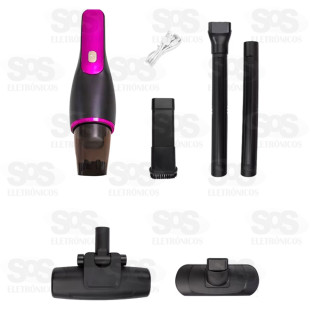 Aspirador de Pó Portátil Sem Fio Luatek LK-5121