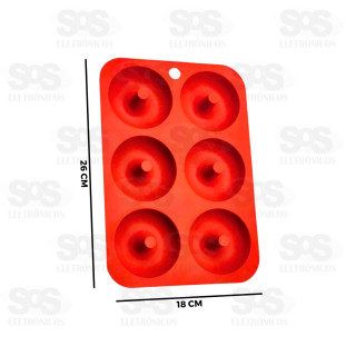Forma de Silicone Para Donuts HM-929