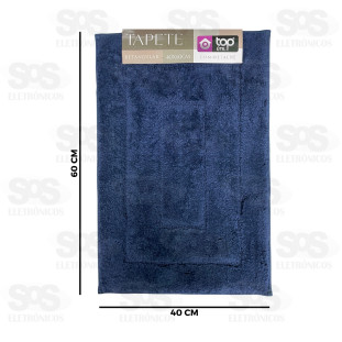 Tapete Retangular Macio 60x40CM Top Útil TOP2471