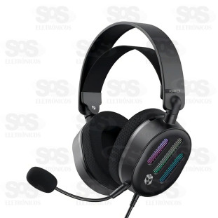 Fone Headset Gamer Com LED Kaidi KD-G32