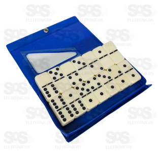 Dominó Clássico 28 Peças Lisas HM-142