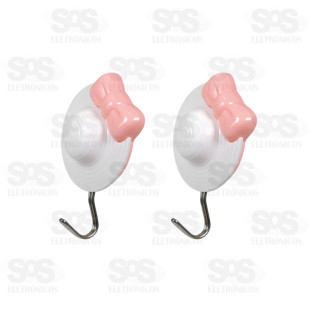 Kit 2 Ganchos Multiusos Adesivos Top Útil TOP1557