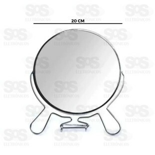 Espelho de Aumento Dupla Face Top Útil TOP1500