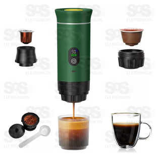 Máquina de Café Portátil 150ML Tomate MAZ-129