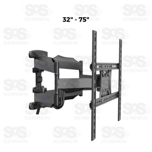 Suporte Articulado Para TV 32" à 75" XC-SP-73