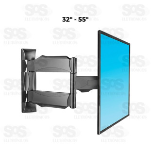 Suporte Articulado Para TV 32" à 55" XC-SP-72
