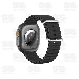 Relógio Smartwatch 49MM Com 7 Pulseiras Y39 Ultra 3